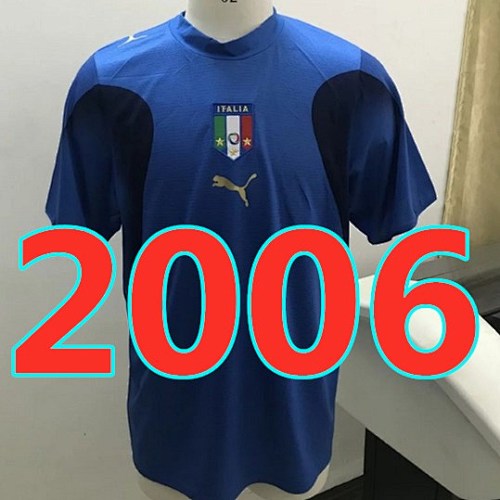 Italy Home Retro Jerseys S-2XL