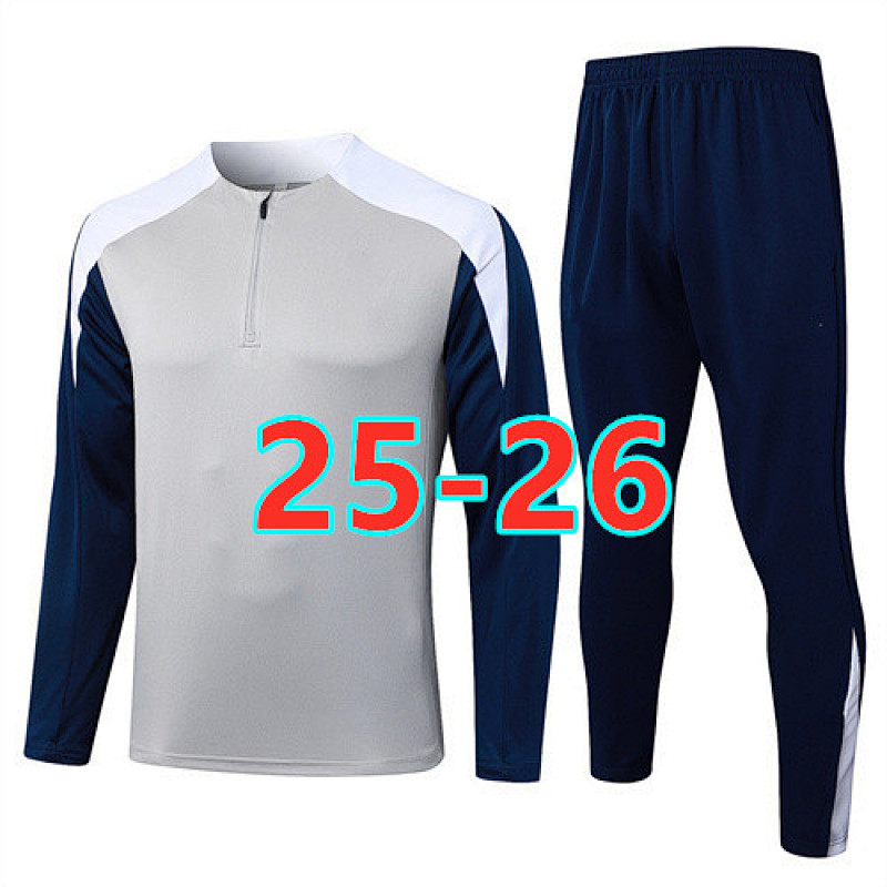 25-26 Tottenham Long Sleeve Tracksuit S-2XL