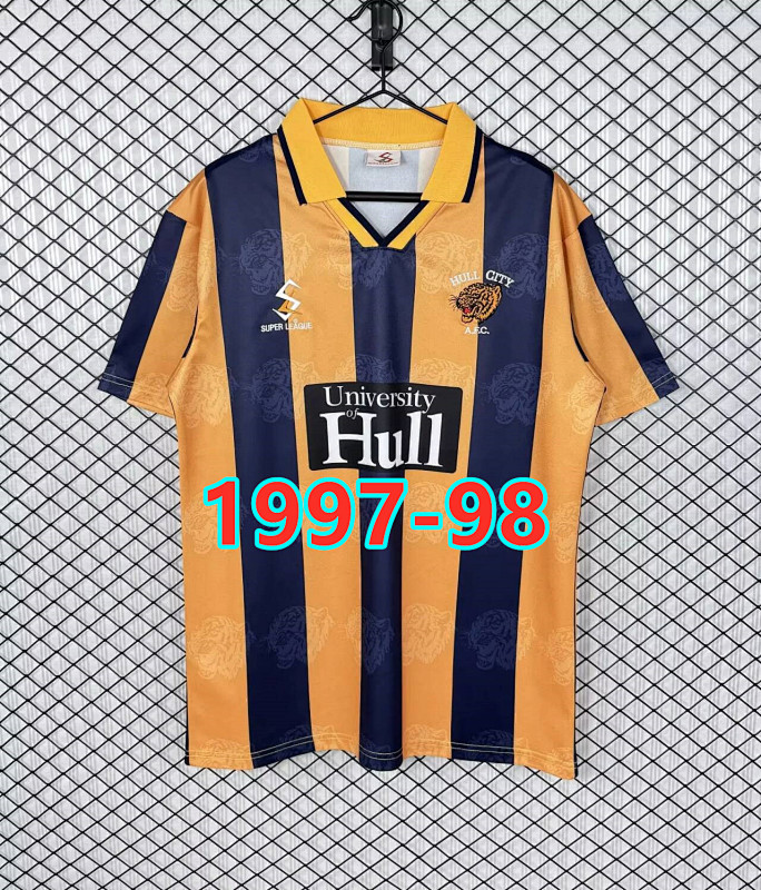 Hull City Home Retro Fans Version Jersey S-2XL