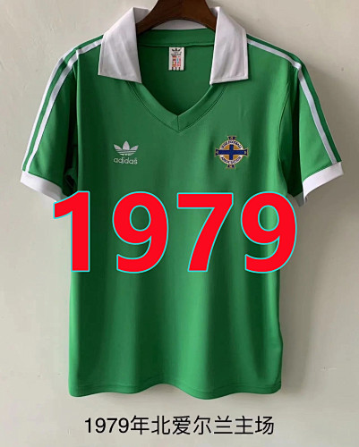 North Ireland Retro TopThai Quality Home Jersey S-2XL