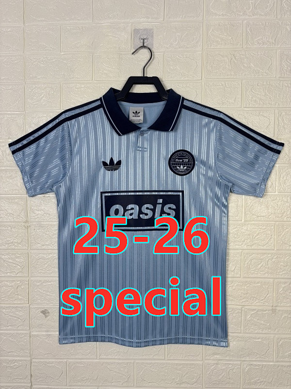 25-26 Oasis Special Fans Version Jersey S-4XL