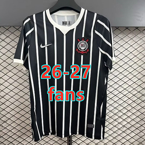 26-27 Corinthians Away Fans Version Jersey S-4XL