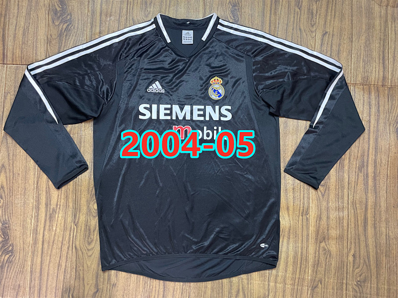 Real Madrid Away Retro Fans Long Jersey S-2XL