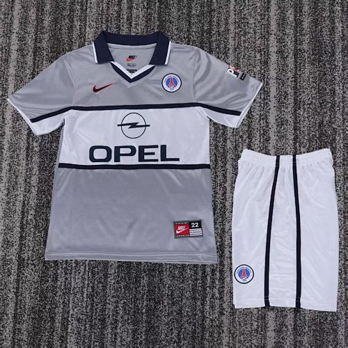 Balenciaga 00-01 Paris Psg Away Retro Kids Kit 16 -28