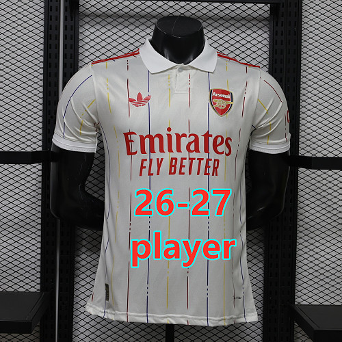 26-27 Arsenal Retro Player Version Jersey S-3XL
