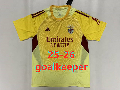 25-26 Benfica Goalkeeper Fans Version Jersey S-2XL