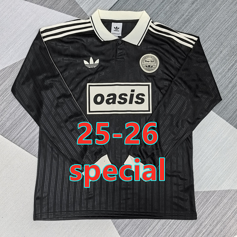 25-26 Oasis Special Fans Long Sleeve Jersey S-4XL