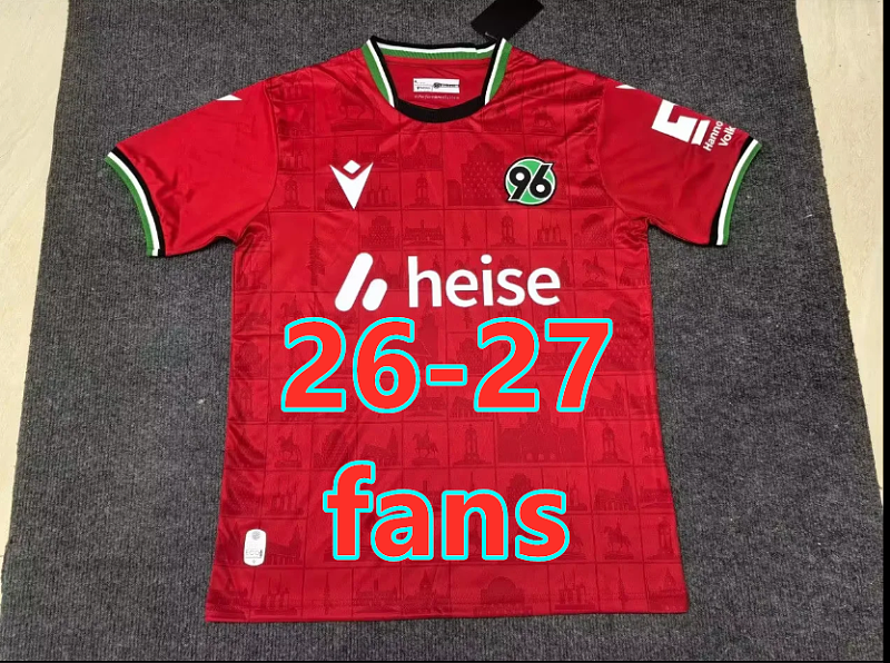 26-27 Hannover 96 Home Fans Version Jersey S-4XL