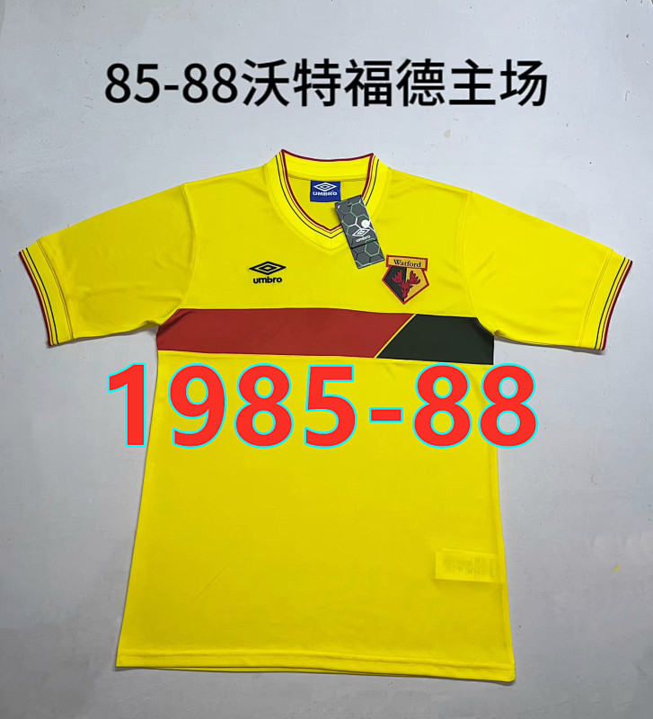 Watford Home Retro Jersey S-2XL