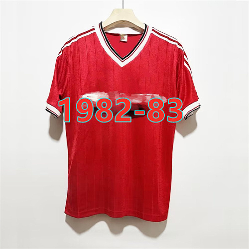 Manchester United Home Retro Fans Version Jersey S-2XL
