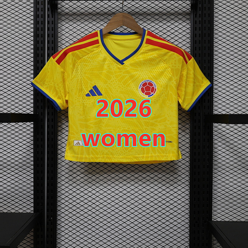 Colombia Special Player Women Short Jersey S-2XL