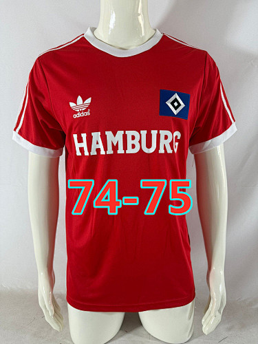 74-75 Hamburger SV Away Retro Jersey S-2XL
