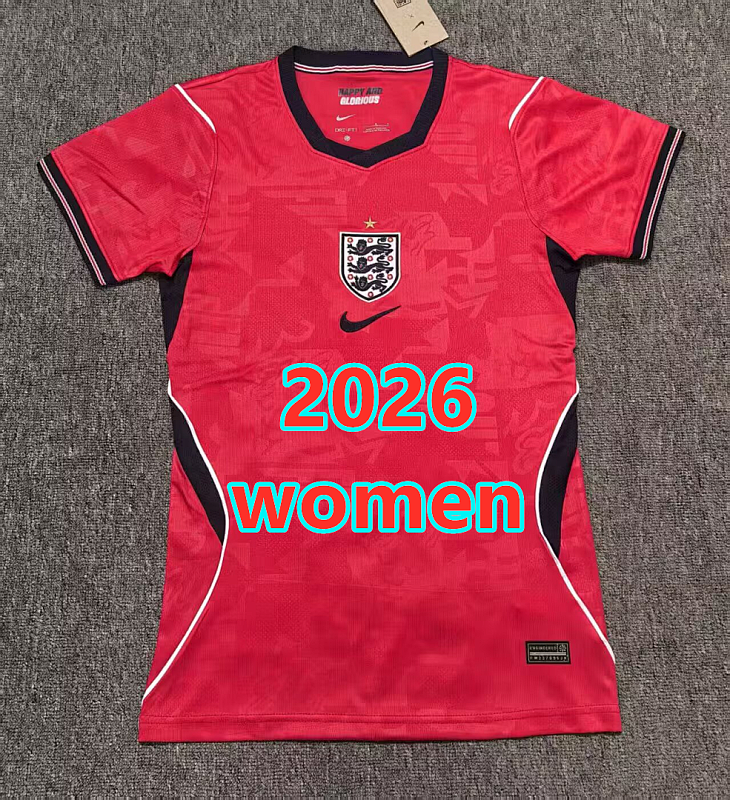 England Away Women Fans 16 Teams Jersey S-2XL 16
