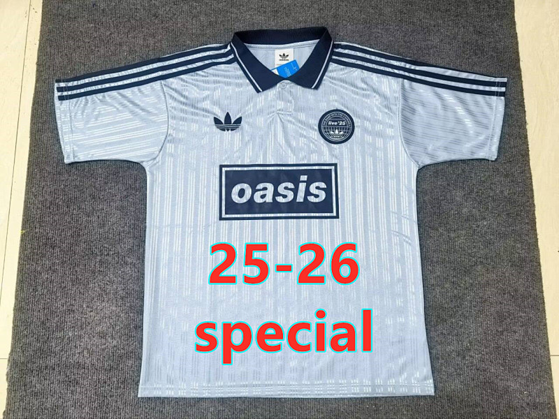 25-26 Oasis Special Fans Version Jersey S-4XL