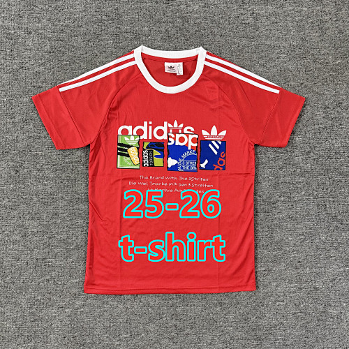 25-26 A-D Short Sleeve T-shirt Jersey S-2XL T