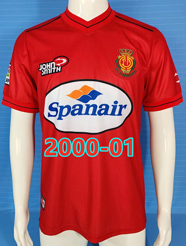 Mallorca Home Retro Fans Version Jersey S-2XL