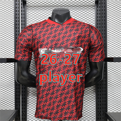 26-27 Manchester United Retro Player Version Jersey S-3XL