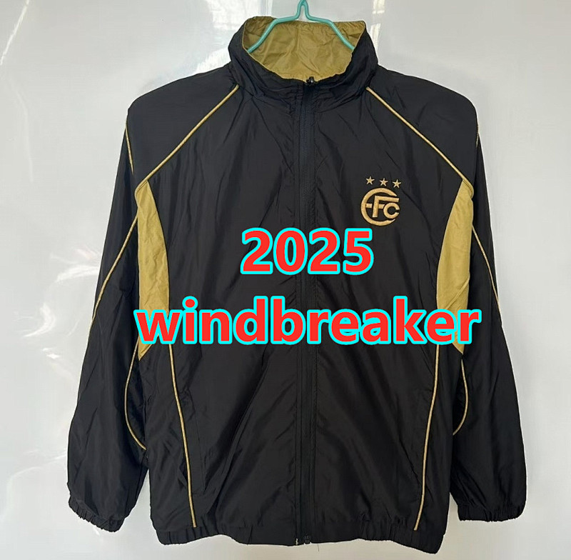 Spain Both Embroidery Windbreaker S-2XL