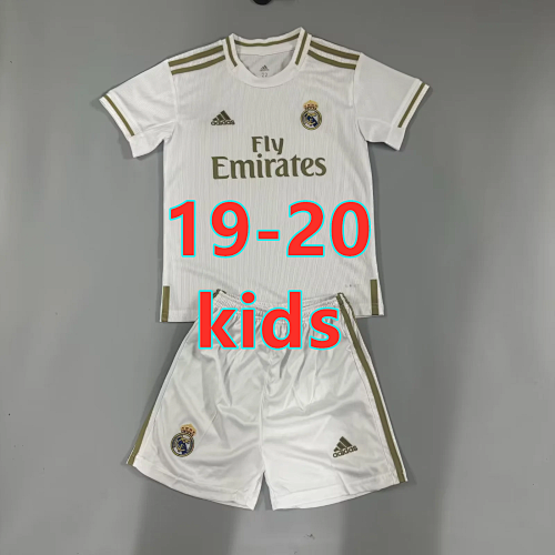 19-20 Real Madrid Home Kids Retro Jersey 16 -28