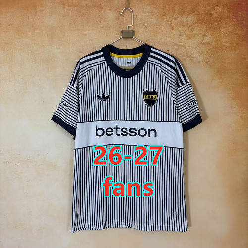 26-27 Boca Juniors Away Fans Version Jersey S-4XL