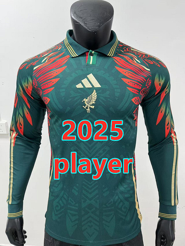 Mexico Special Player Long Jersey S-2XL