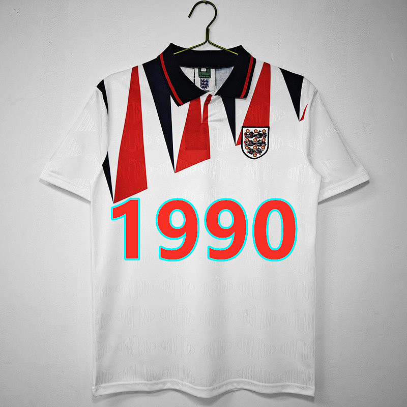 England Home Retro Jersey S-2XL