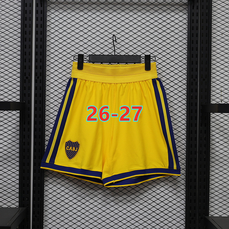 26-27 Boca Juniors Away Player Version Shorts S-3XL