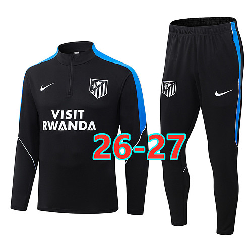 26-27 Atletico Madrid Long Sleeve Tracksuit S-2XL
