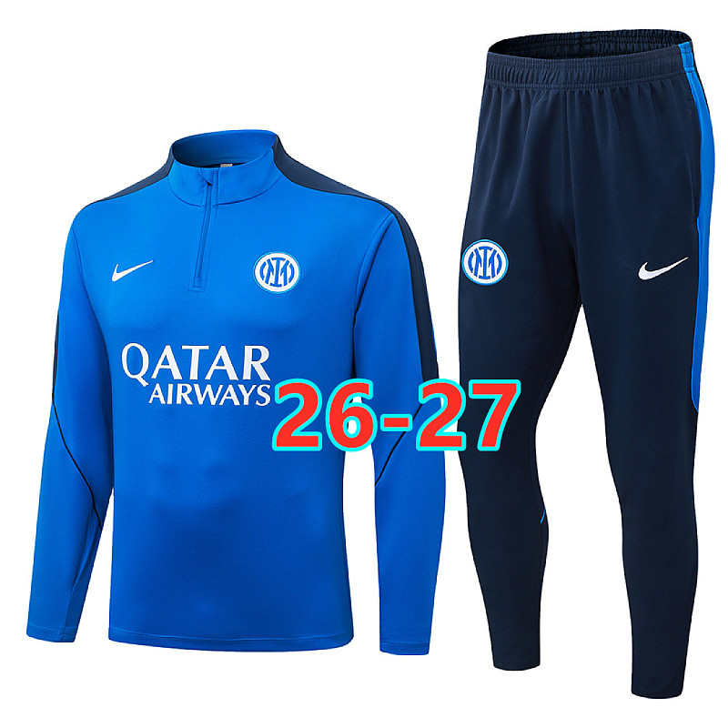 26-27 Inter Milan Long Sleeve Tracksuit S-2XL