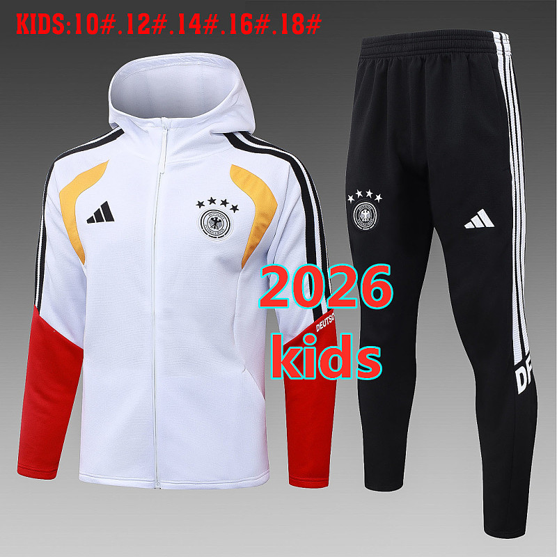 Germany Kids Long Zipper Jacket 10- 18