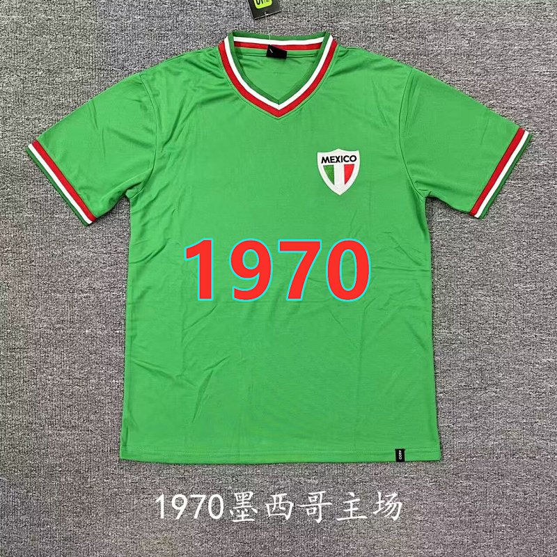 Mexico Retro Home Jersey S-2XL