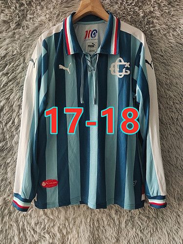 17-18 Chivas Away Retro Long Jersey S-3XL