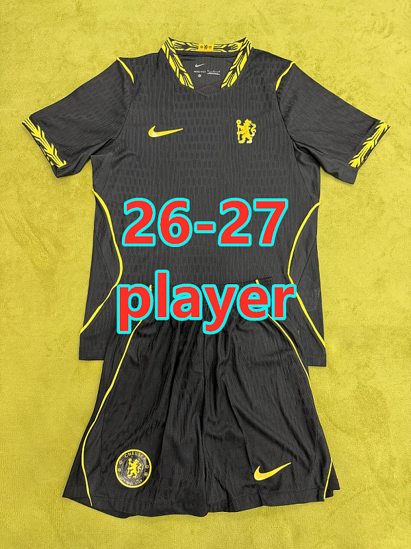 26-27 Chelsea Away Player Short Sleeve Kit S-2XL