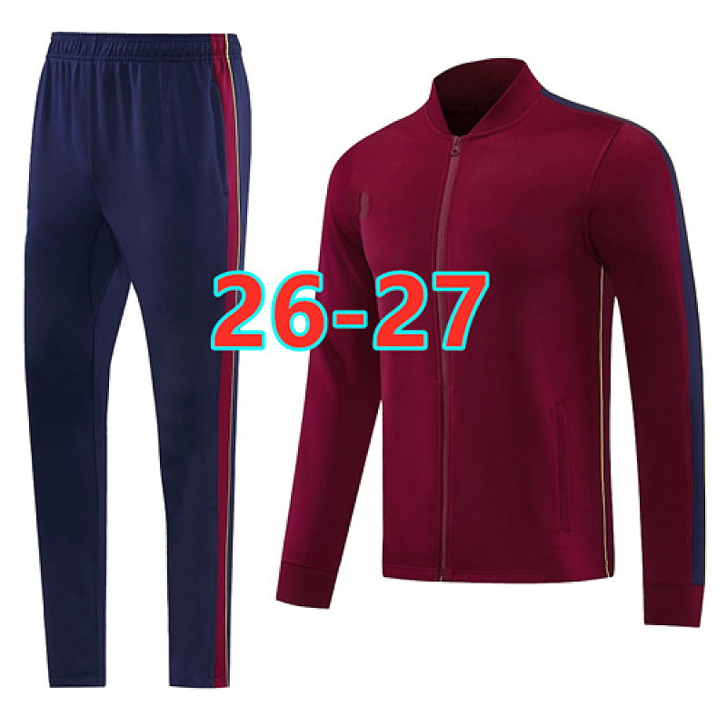 26-27 Barcelona Long Zipper Jacket S-2XL