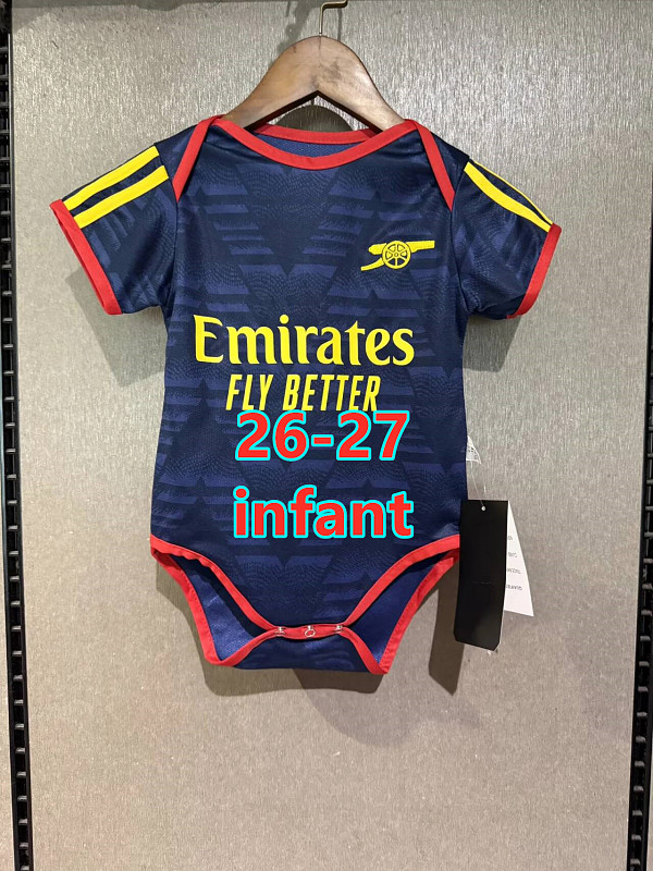 26-27 Arsenal Away Infant Jersey 9M-12M BB