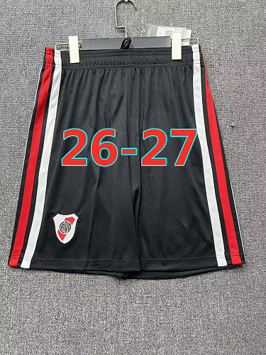 26-27 River Plate Home Fans Version Shorts S-2XL