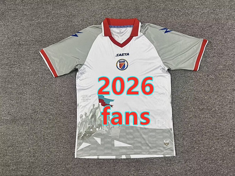 Haïti Away Fans Version Jersey S-4XL