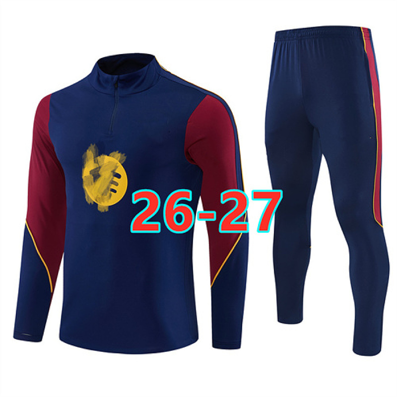 26-27 Barcelona Long Sleeve Tracksuit S-2XL
