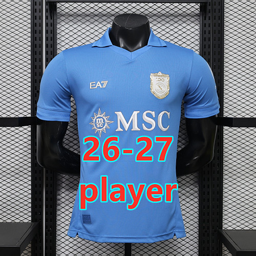 26-27 Napoli Home Player Version Jersey S-3XL