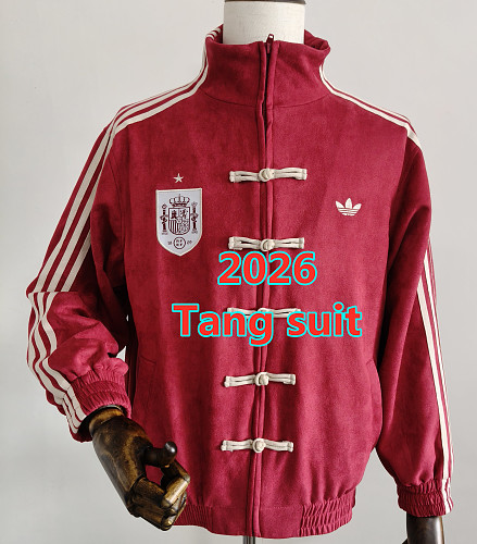 Spain Tang Suit Jersey S-2XL