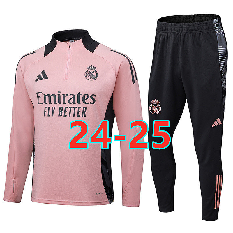 24-25 Real Madrid Long Sleeve Tracksuit S-2XL