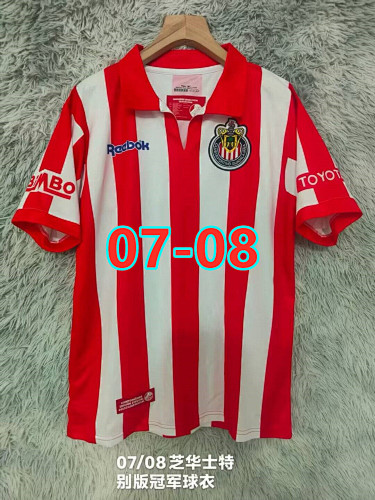 07-08 Chivas Special Fans Version Retro Jersey S-2XL