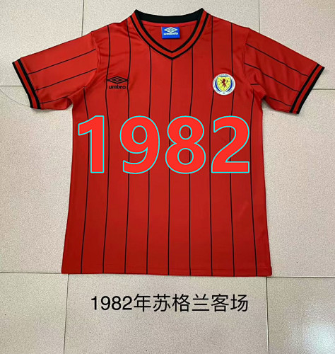 Scotland Retro TopThai Quality Away Jersey S-2XL