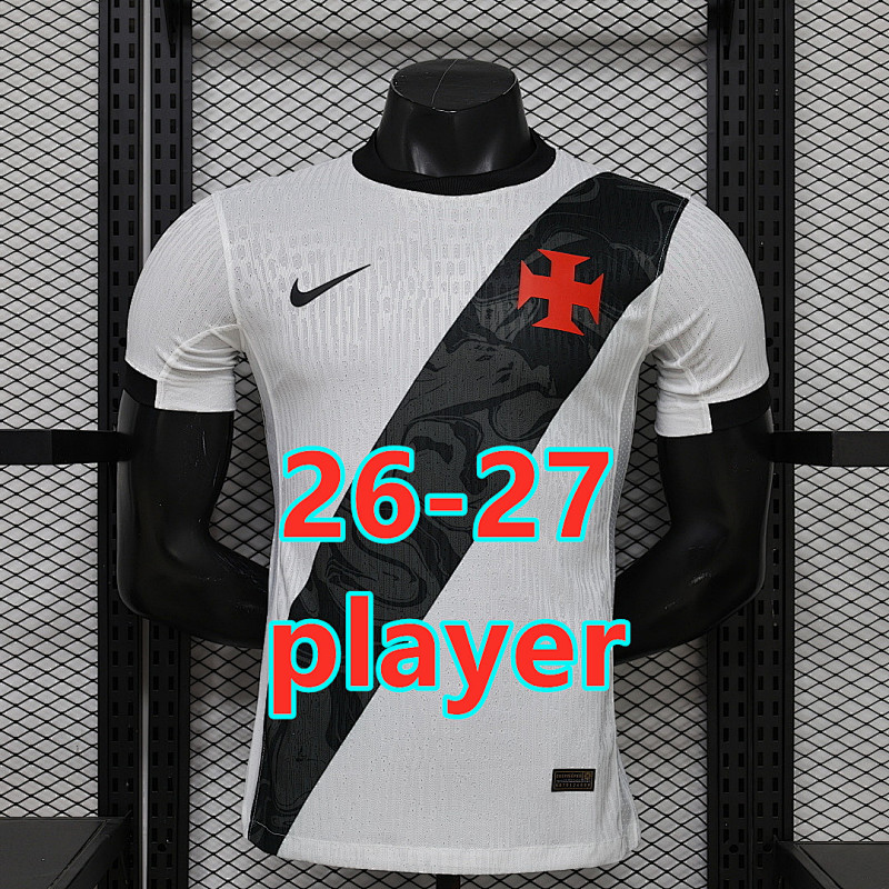 26-27 Vasco Da Gama Away Player Version Jersey S-4XL