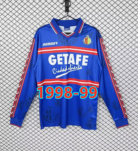 Getafe Home Retro Fans Version Long Jersey S-2XL