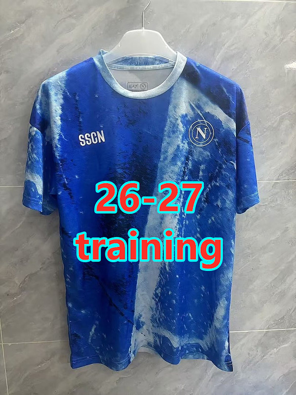 26-27 Napoli Training Fans Version Jersey S-2XL