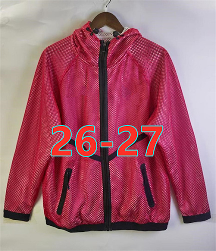 26-27 Barcelona Double Mesh Hoodie Entrance Uniform S-3XL