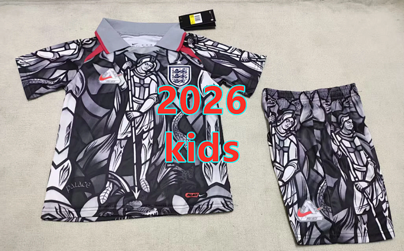 England Anniversary Kids Jersey+shorts Kit 16 -28