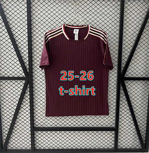 25-26 Bayern Retro T-shirt S-4XL T