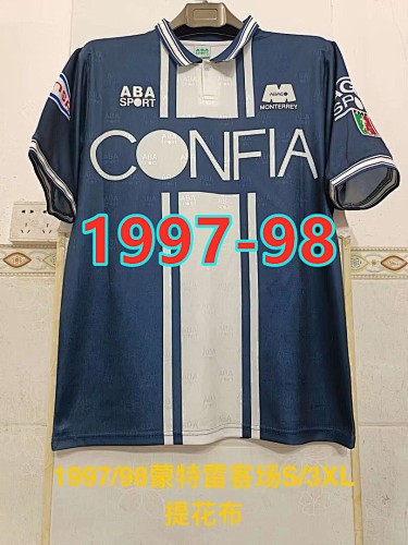 97-98 Monterrey Away Retro Jersey S-3XL